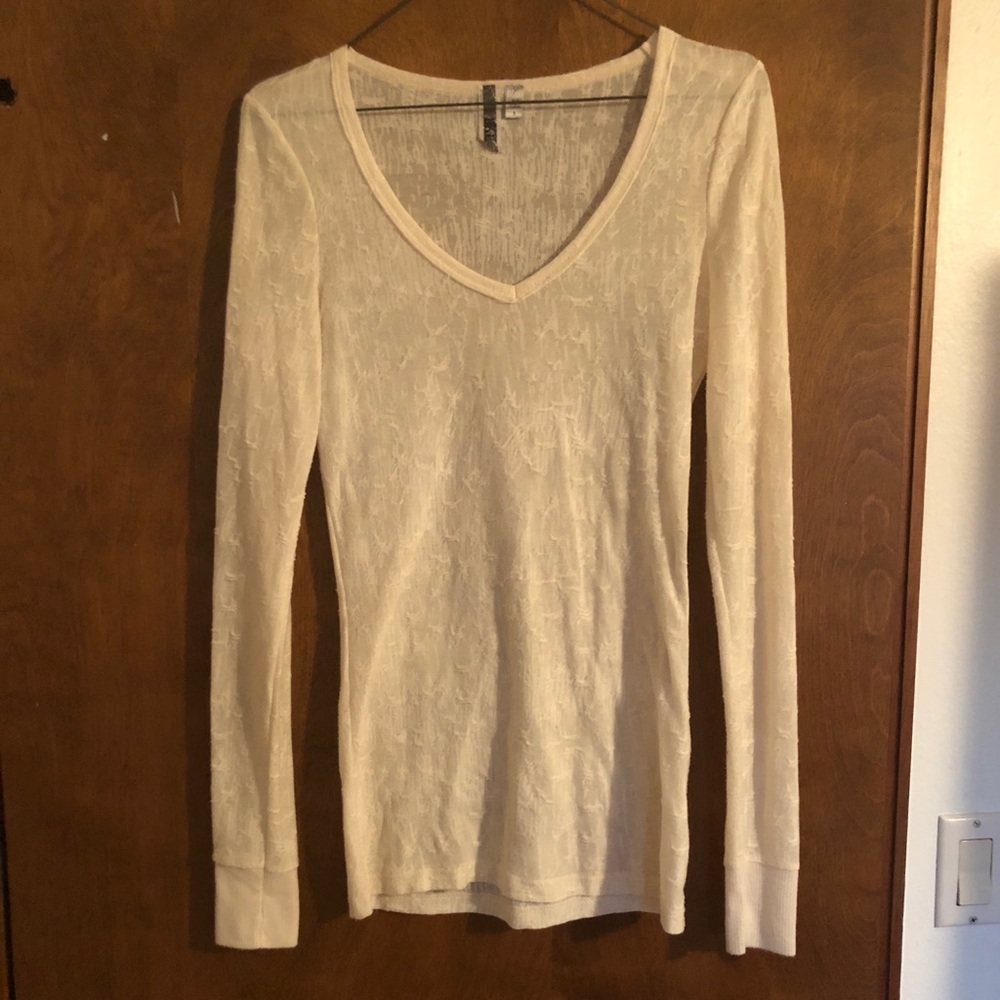 BKE V Neck Burnout